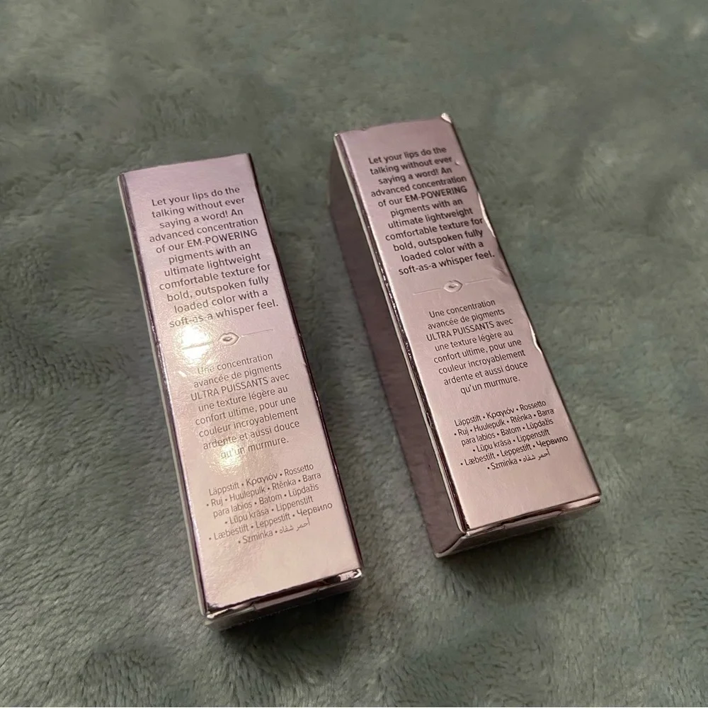 New! TWO pieces Too faced Lady Bold lipstick in I’m Thriving 27628